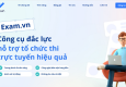 Trang web tạo trắc nghiệm online Exam.vn - công cụ hỗ trợ đắc lực cho kỳ thi trực tuyến